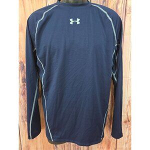 Under Armour Mens HeatGear Compression Shirt XL Navy